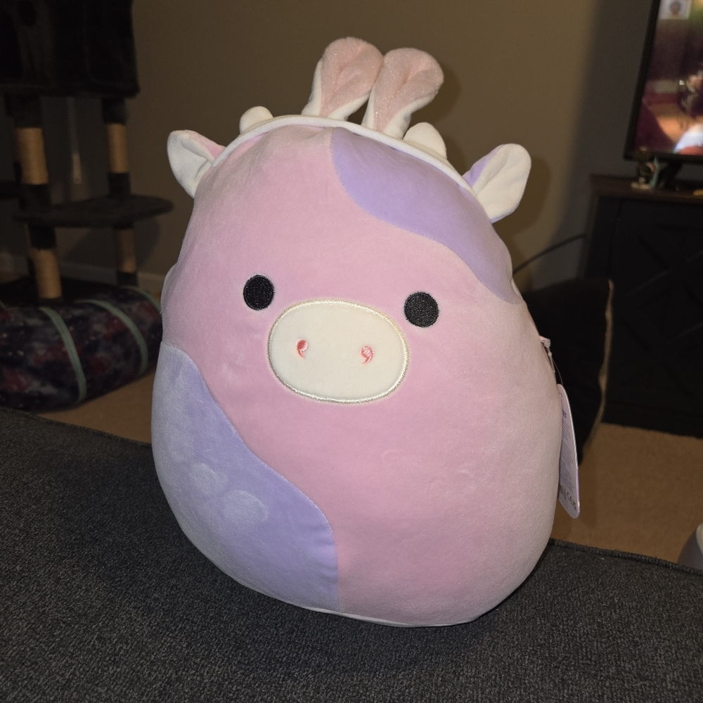 Patty the Cow Easter Squishmallow